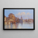 Venetian scene - Karl Kaufmann — framed artwork on a wall