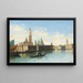 Venetian Scene II - Karl Kaufmann — framed artwork on a wall