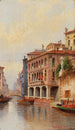 Escena de canal en Venecia - Karl Kaufmann — vista de la obra