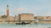 Venecia, vista de la columna de San Marcos - Karl Kaufmann — vista de la obra