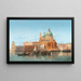Venise, vista de Punta della Dogana - Karl Kaufmann — cuadro enmarcado en la pared