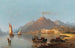 Vista del Vesubio - Karl Kaufmann — vista de la obra