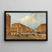 View of the Vienna State Opera - Karl Kaufmann — framed artwork on a wall