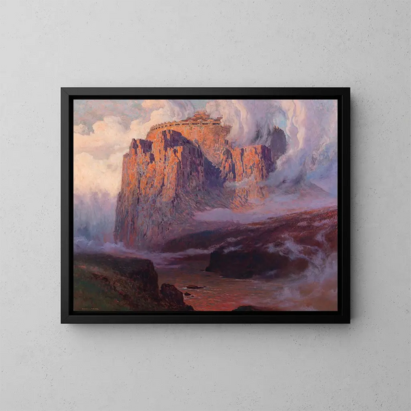 Vers Walhall - Karl Ludwig Prinz — cuadro enmarcado en la pared
