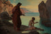 San Agustín con niños junto al mar - Karl Schnbrunner — vista de la obra
