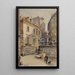 Hafnersteig - Karl Schnorpfeil — cuadro enmarcado en la pared