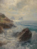 Ambiance matinale sur la plage de Capri - Karl Theodor Boehme — artwork view