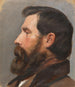 Head of a man in profile - Karl Theodor von Piloty — artwork view