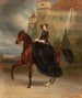 La princesa Isabel de Baviera a los 15 años montando a caballo - Karl Theodor von Piloty — vista de la obra