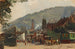Autumn festival on Jubilee Square in Heidelberg - Karl Weysser — artwork view