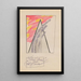 Gray Construction Painting - Karl Wiener — framed artwork on a wall