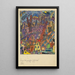 Beginning of the twentieth century - Karl Wiener — framed artwork on a wall