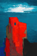 Ruina de castillo - Karl Wiener — vista de la obra