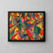 Deformation I - Karl Wiener — framed artwork on a wall