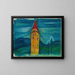 La torre - Karl Wiener — cuadro enmarcado en la pared