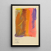 Estudios de color 10 hojas VIII - Karl Wiener — cuadro enmarcado en la pared