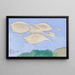 Nubes de foehn - Karl Wiener — cuadro enmarcado en la pared