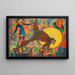 Grotesque - Karl Wiener — cuadro enmarcado en la pared
