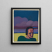 Portrait of the Holy Friday - Karl Wiener — framed artwork on a wall