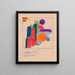 Cells of Composition - Karl Wiener — framed artwork on a wall