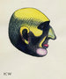 Estudio de rostro del perfil 10 hojas Graz V - Karl Wiener — vista de la obra