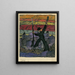 War - Karl Wiener — framed artwork on a wall
