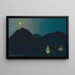 Paisaje II - Karl Wiener — cuadro enmarcado en la pared
