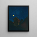 Mondnacht II - Karl Wiener — cuadro enmarcado en la pared
