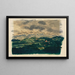 Study of Nature L - Karl Wiener — framed artwork on a wall