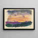 Study of Nature XLI - Karl Wiener — framed artwork on a wall