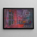 Angoisse nocturne - Karl Wiener — cuadro enmarcado en la pared