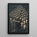 Plus jamais la guerre - Karl Wiener — framed artwork on a wall