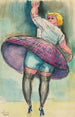 Sin título mujer bailando - Karl Wiener — vista de la obra