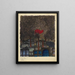 Malgré tout - Karl Wiener — framed artwork on a wall