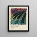 Trains vers le front - Karl Wiener — framed artwork on a wall