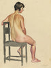 Nu femenino VI - Karl Wiener — vista de la obra