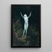 Aparición - Karl Wilhelm Diefenbach — cuadro enmarcado en la pared