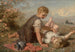 Idylle de otoño - Karl Wilhelm Friedrich Bauerle — vista de la obra
