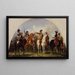 La Bataille de Saint-Gothard 1664 - Karl von Blaas — framed artwork on a wall