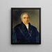 Franz Xaver Baron Purtscher von Eschenburg - Karl von Blaas — framed artwork on a wall