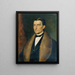 Heinrich Clemens Baron Purtscher von Eschenburg - Karl von Blaas — framed artwork on a wall