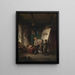 In the studio - Karl von Enhuber — framed artwork on a wall
