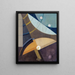 Composición BA220 - Karol Hiller — cuadro enmarcado en la pared