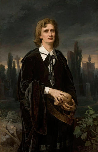 Karol Miller - Portrait of Wincenty Rapacki in the role of Hamlet.webp