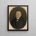 Retrato de Pavol Mudro - Karol Miloslav Lehotský — cuadro enmarcado en la pared