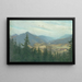 Paisaje de Ruomberok - Karol Miloslav Lehotský — cuadro enmarcado en la pared