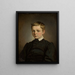 Portrait en buste d'un garçon - Karol Modnicki — framed artwork on a wall