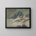 Les Tatras en hiver - Karol Polnyi — framed artwork on a wall