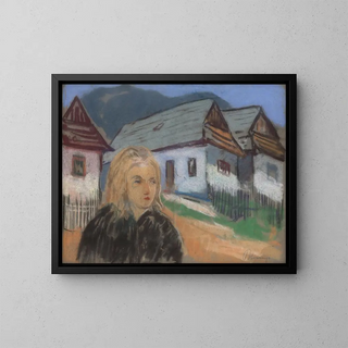 Karol Polnyi - Vidiecky motv.webp