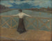 Woman on a bridge - Karol Pongrácz — artwork view